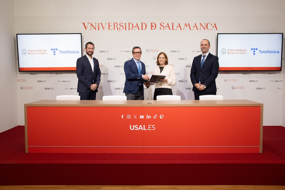 La digitalización aplicada a la innovación social centrará los trabajos de la nueva Cátedra Telefónica USAL