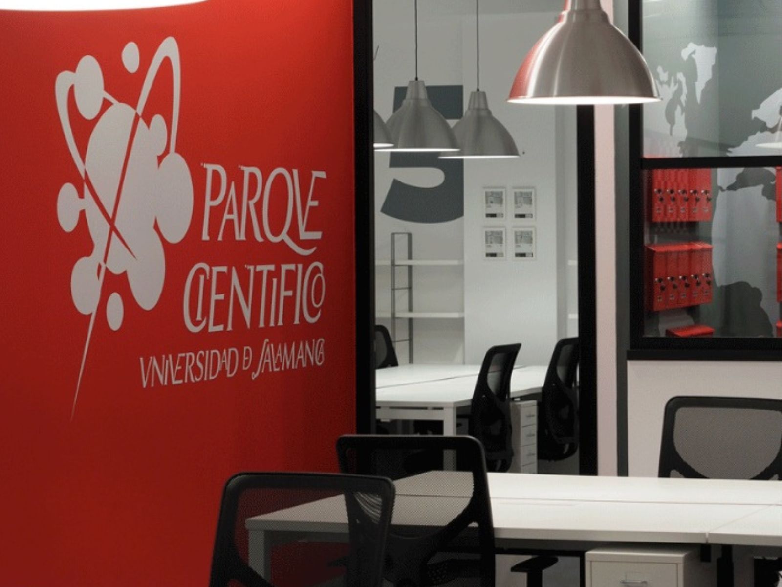 Imagen interior de las instalaciones del Parque Científico de Villamayor